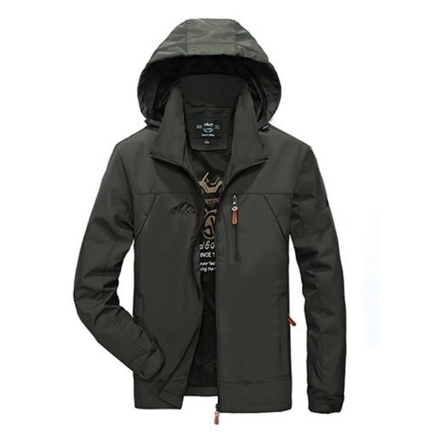 Herren Winterjacke mit Kapuze