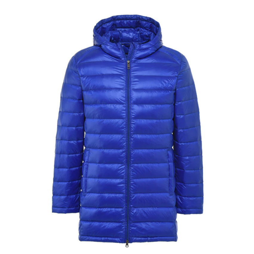 Herren Winterjacke mit geradem Schnitt