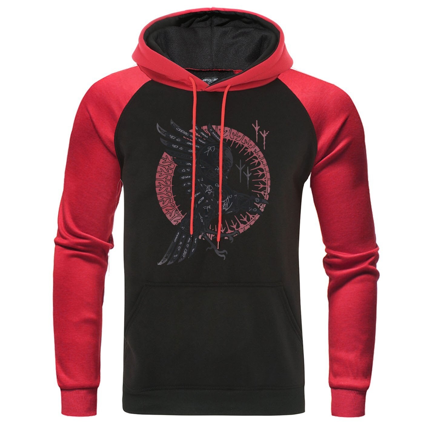 Herren-Hoodie mit Vogelmotiv