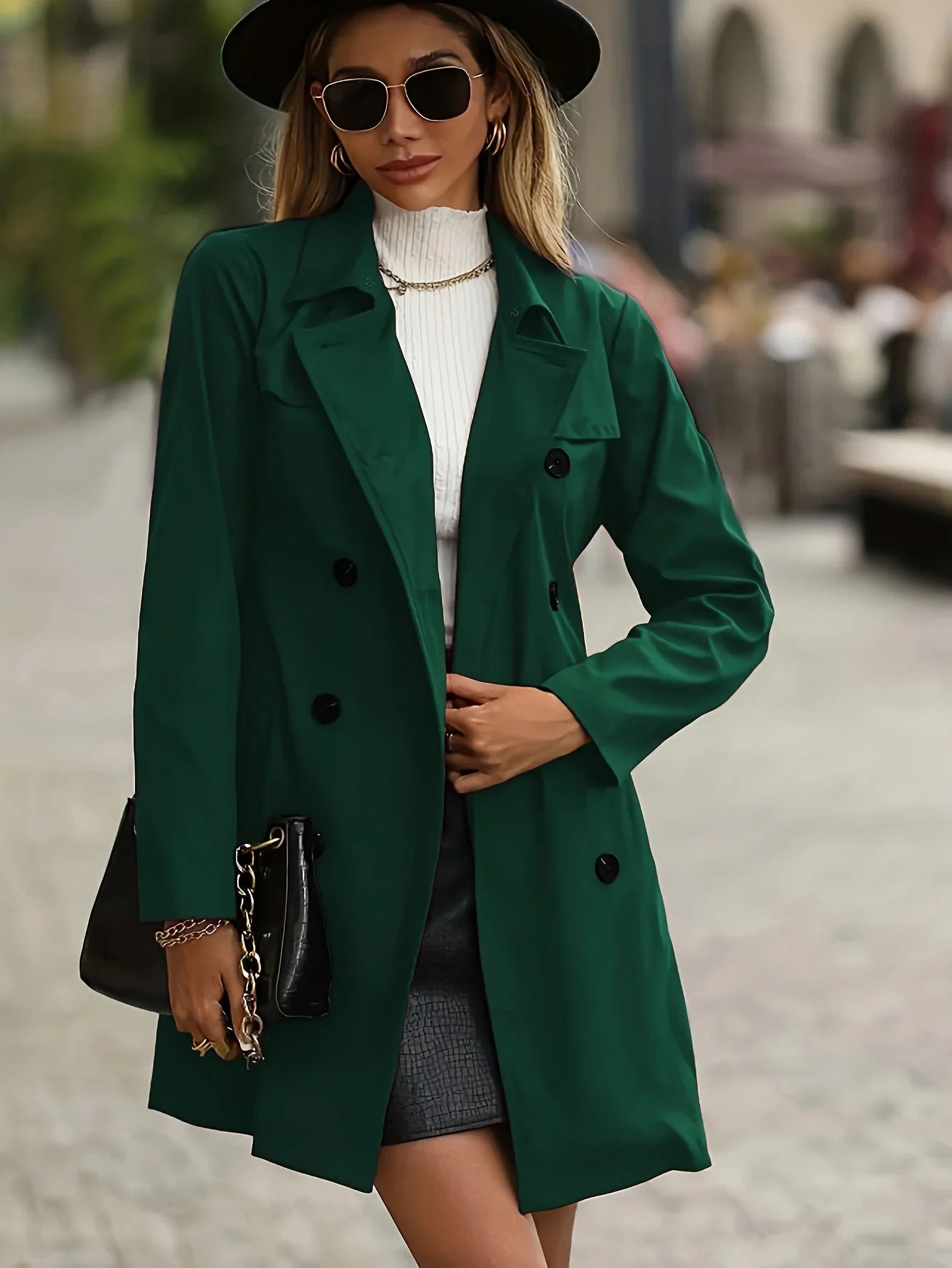 Darlyn - Stylischer Winter-Trenchcoat für Damen