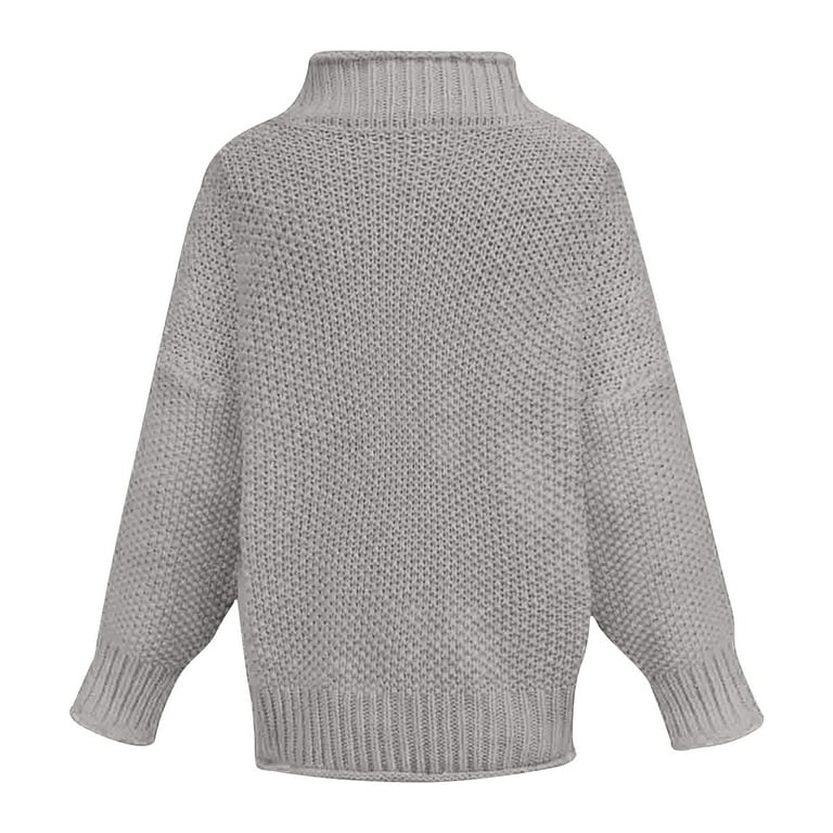 Eleganter Pullover mit Patchwork-Design für den Winter