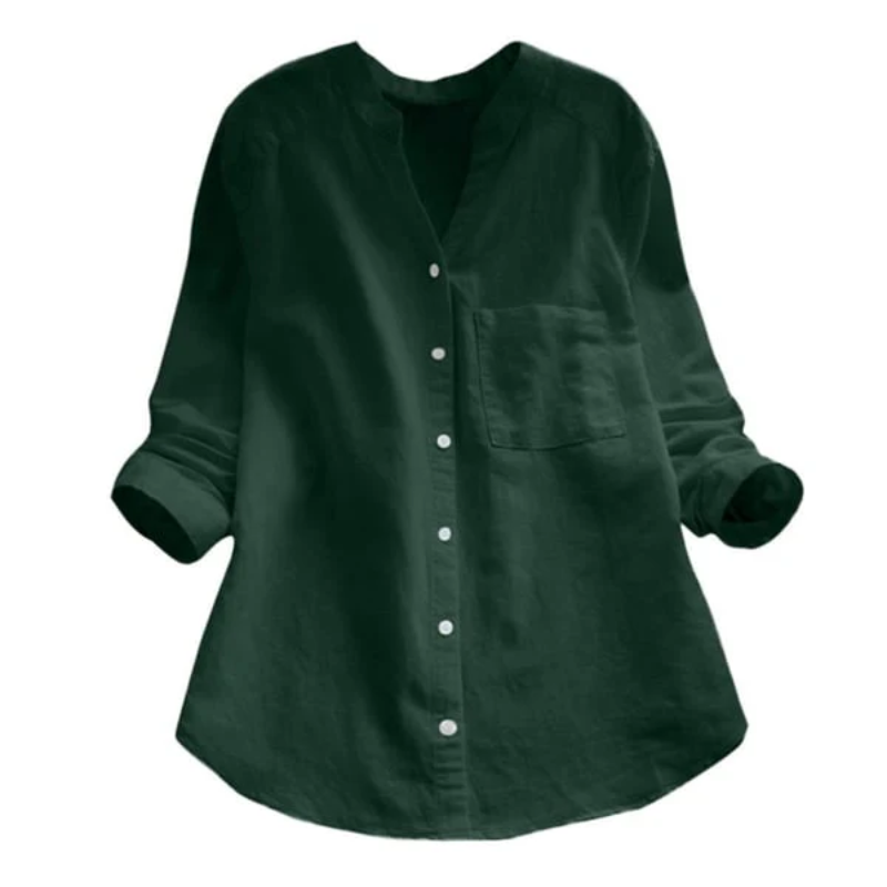 Florentina | Damen Langarm Bluse | Elegant