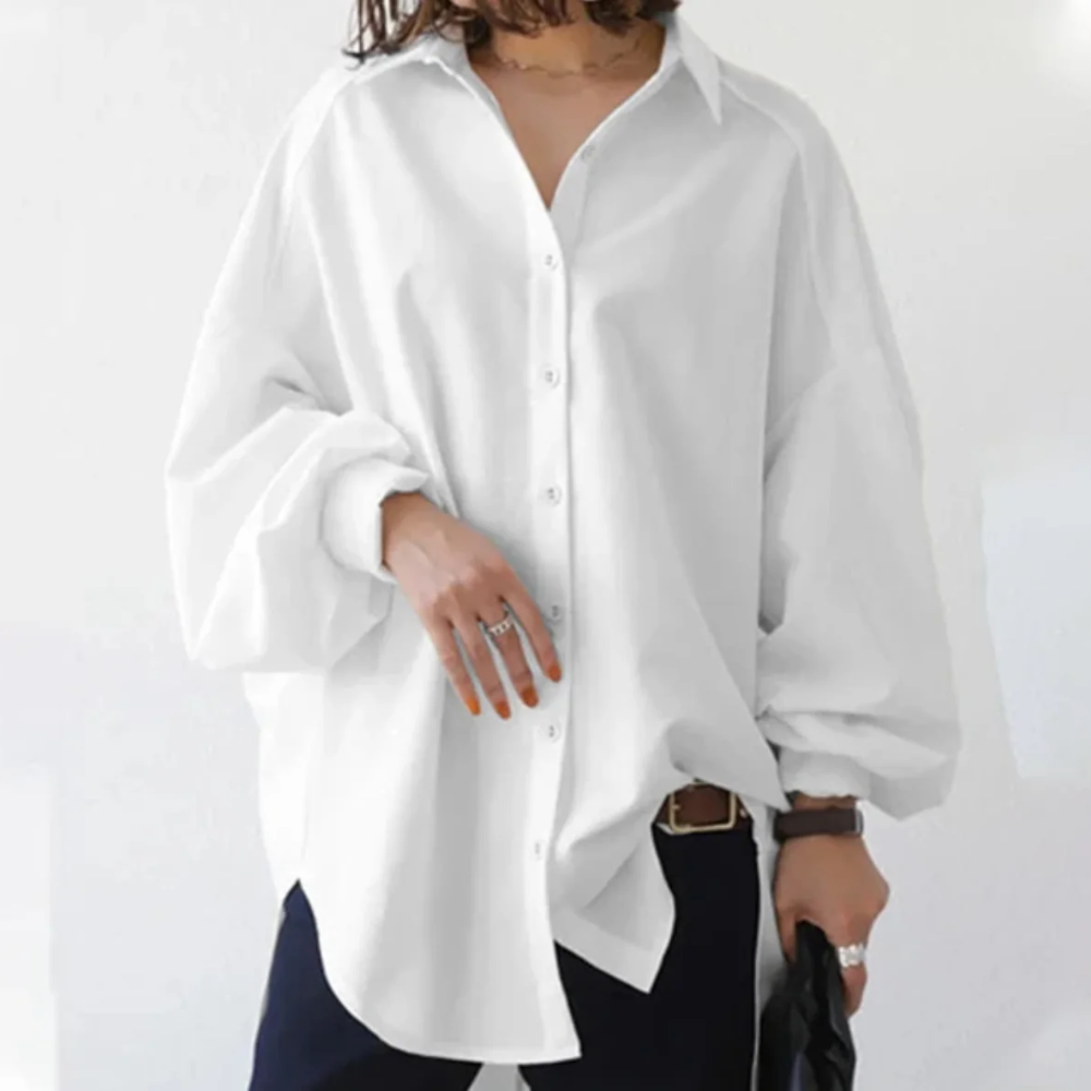 Lehem | Damen Langarm Bluse | Elegant