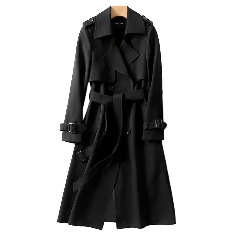 Vanessa | Damen Lange Trenchcoat | Mantel