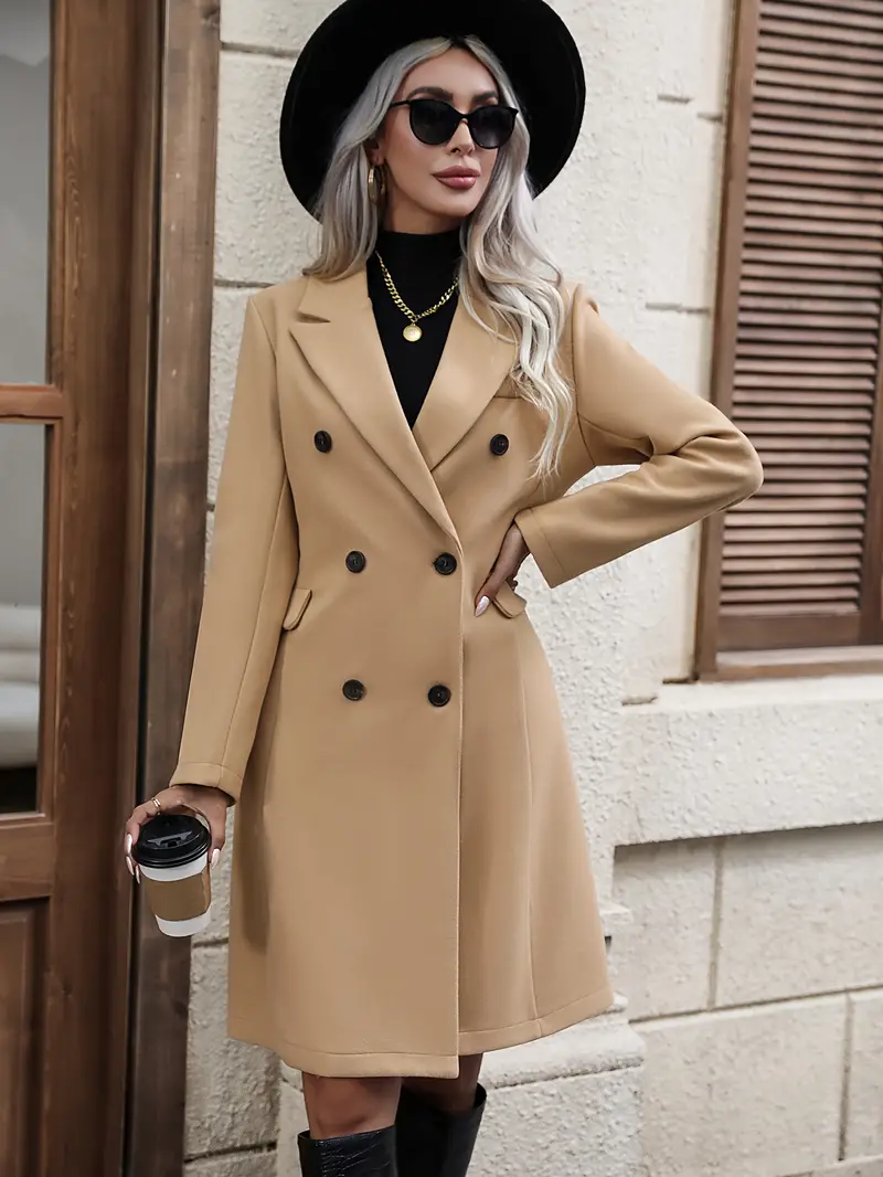 Charlotte | Damen Warme Trenchcoat | Wintermantel