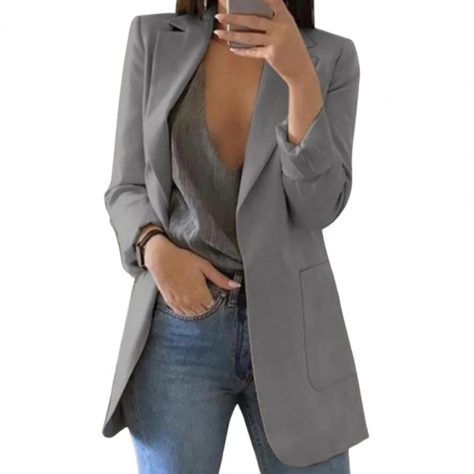 Frieda | Damen Lange Blazer | Moderne Mantel