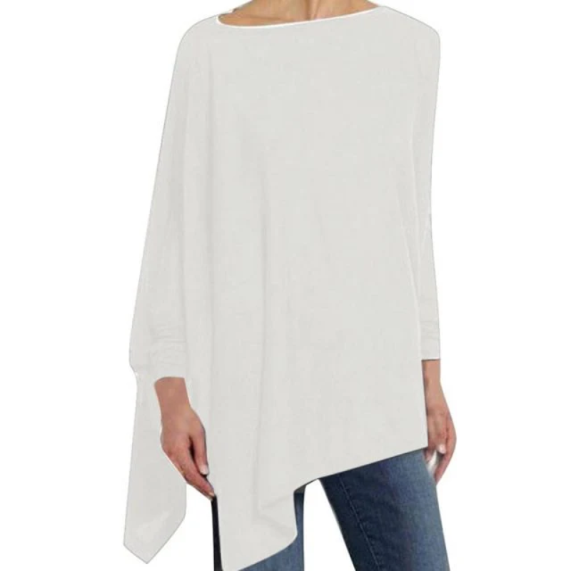 Elena | Damen Party Langarm Bluse | Oversized