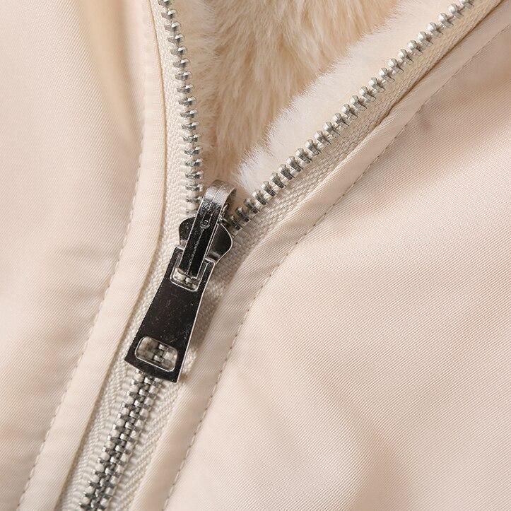 Damen-Übergangsjacke mit Fleece