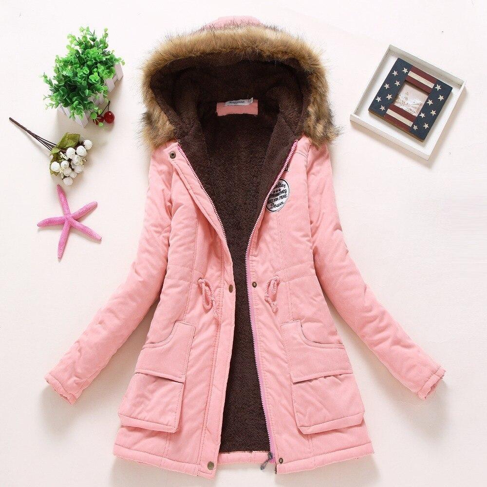 Damen-Parka mit Fell