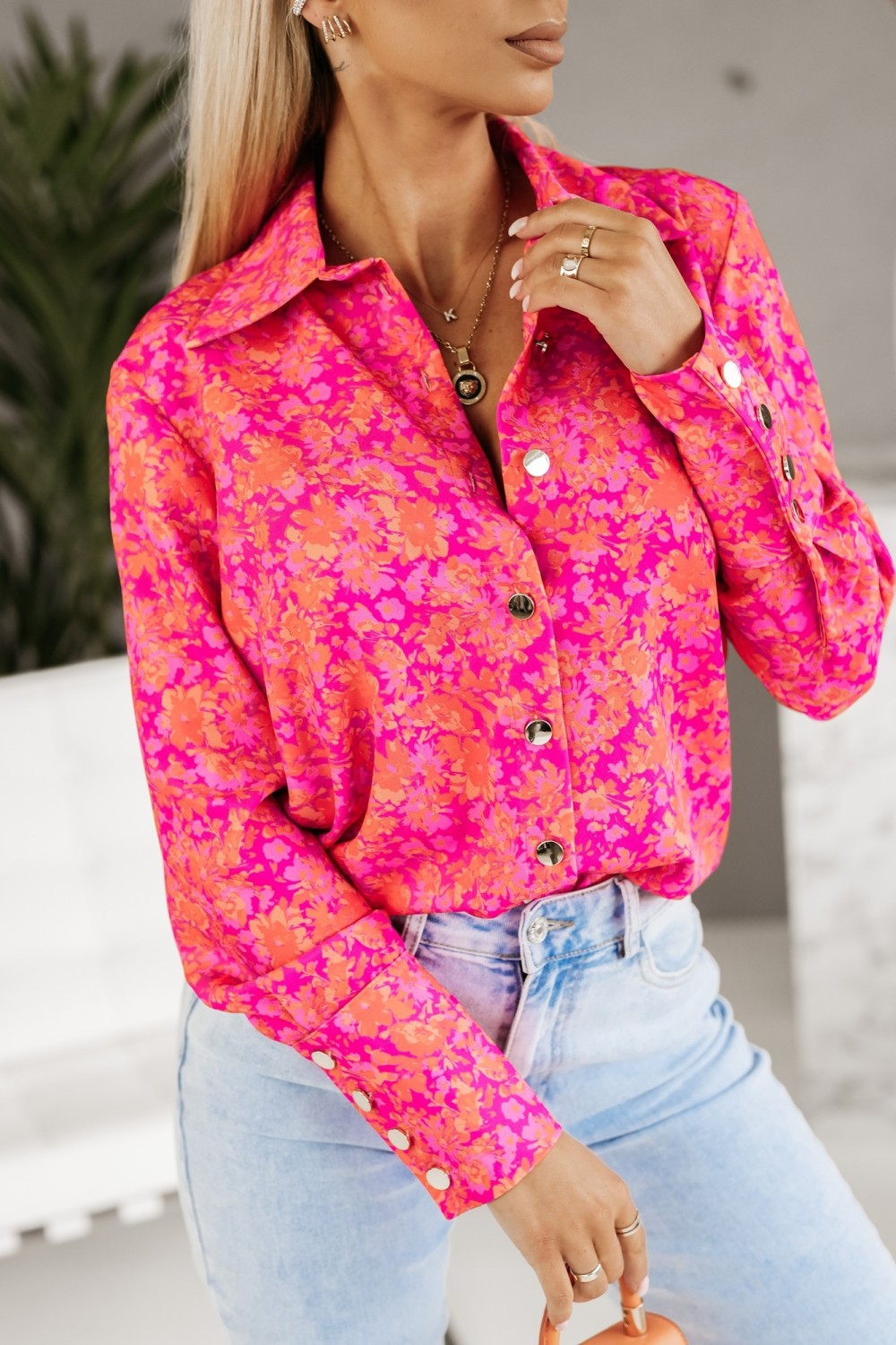 Lavina - Damen Business Style Bluse