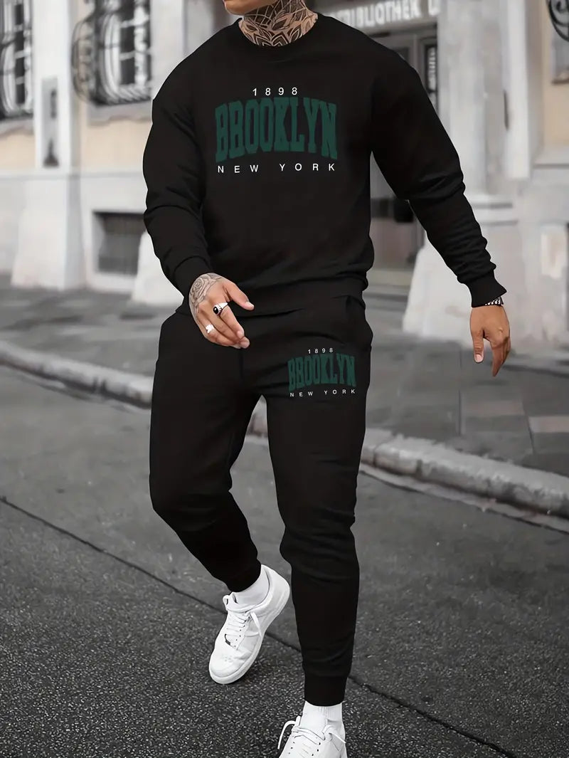 Aidan - Brooklyn Drucken Jogginganzug für Herren