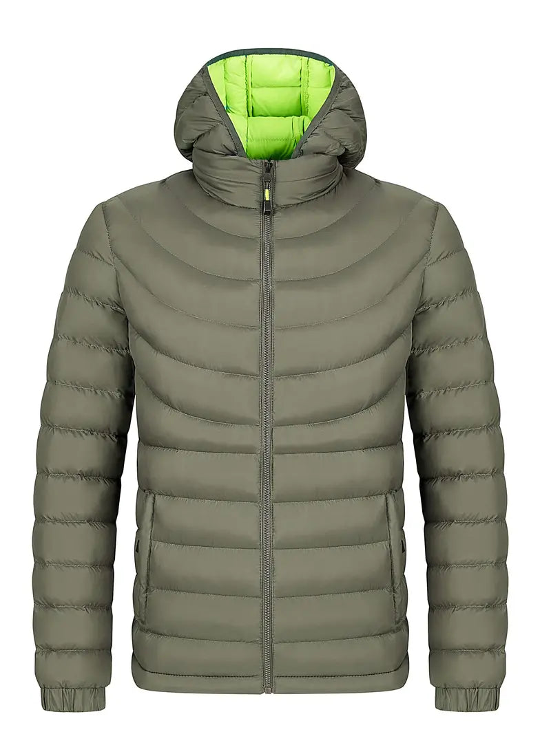 Ramil - Gepolsterte Herren-Faltjacke mit Stehkragen für Herbst und Winter