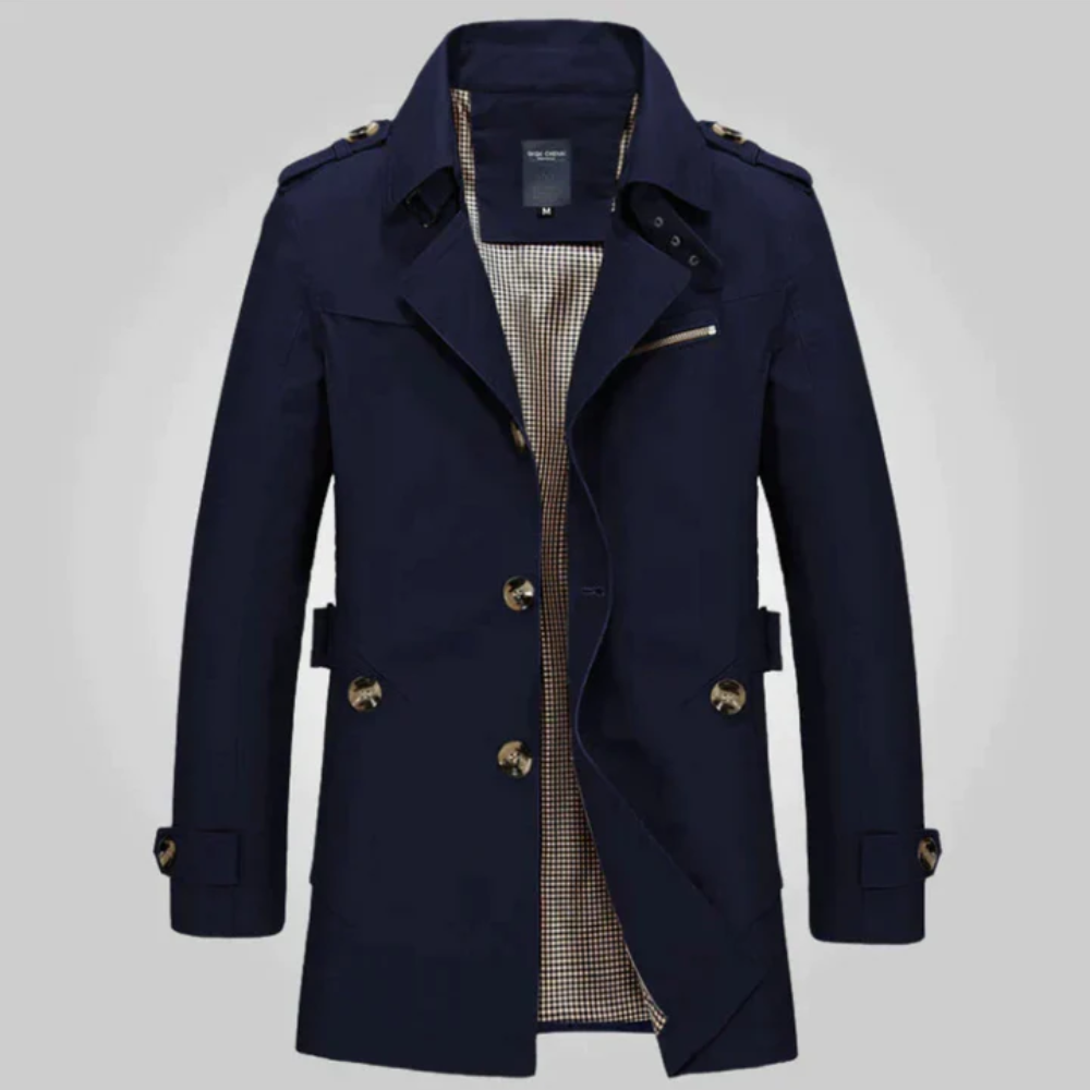 Leopold | Herren Winter Trenchcoat | Warme