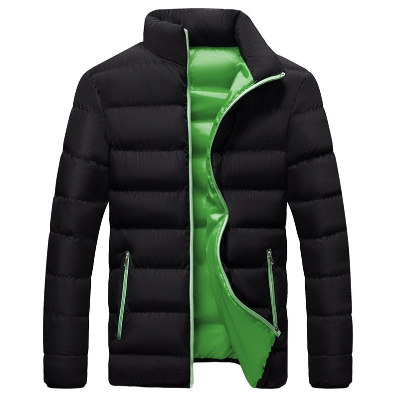 Nicholas | Steppjacke Herren Schwarz | Daunenjacke Winter