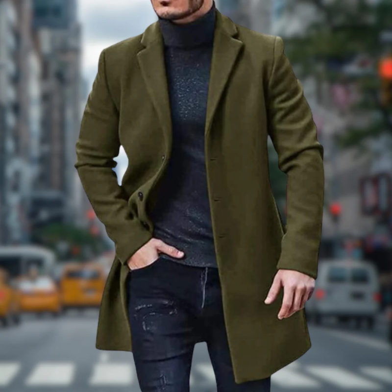 Gerbert | Trenchcoat Herren | Lange Jacke