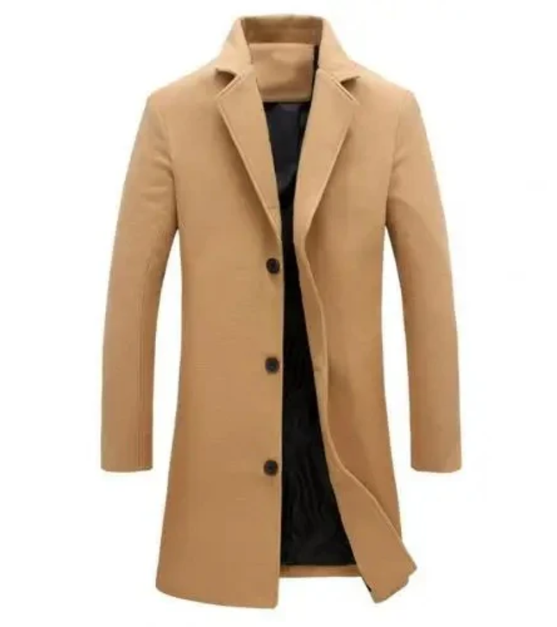 Bruno | Herren Warme Trenchcoat | Wintermantel