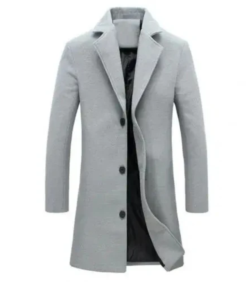 Bruno | Herren Warme Trenchcoat | Wintermantel