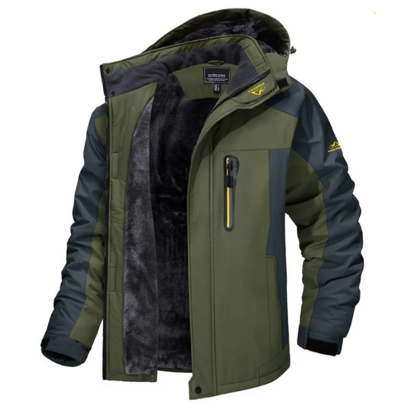 Peer | Herren Wasserdichte Winterjacke | Kapuze