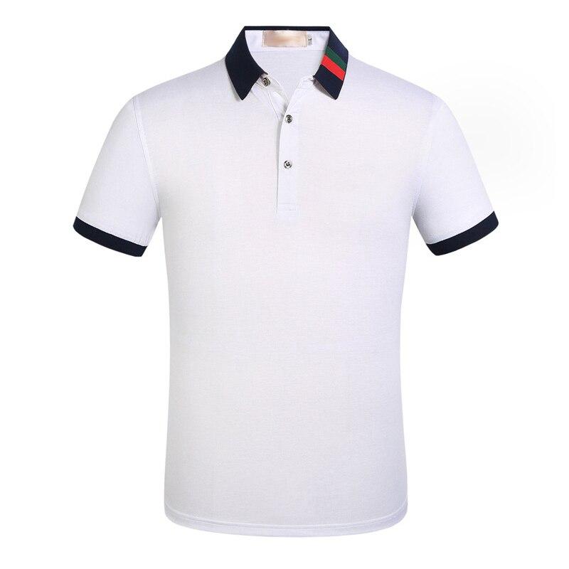 Unifarbenes Herren-Poloshirt mit Farbakzenten