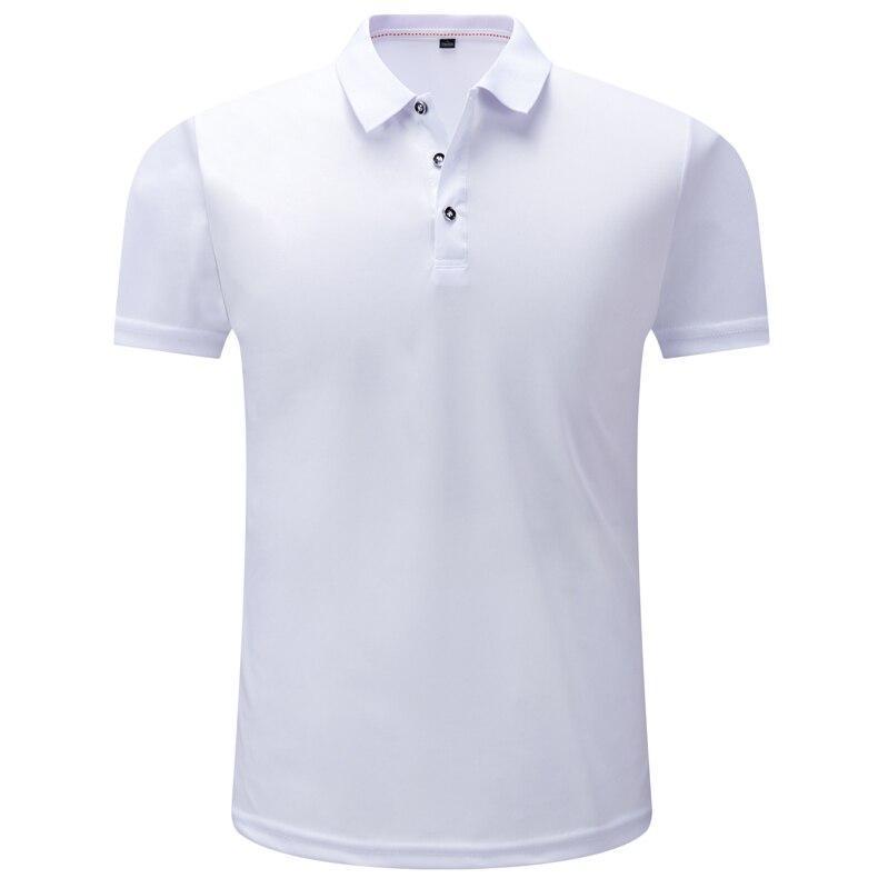 Einfarbiges Herren-Poloshirt