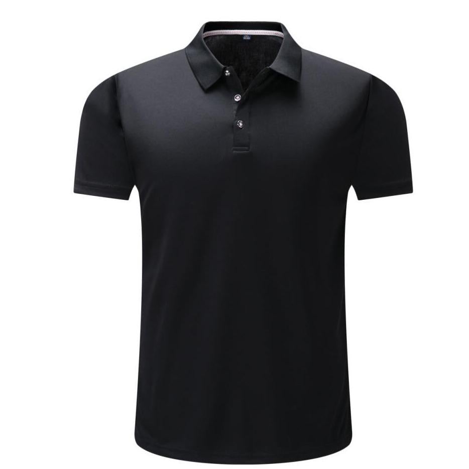 Einfarbiges Herren-Poloshirt