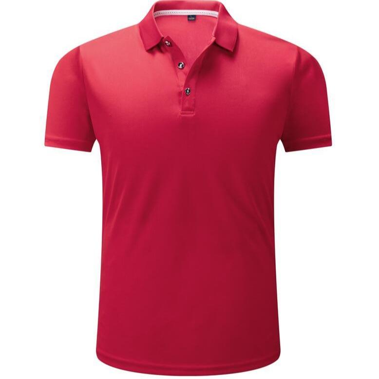 Einfarbiges Herren-Poloshirt