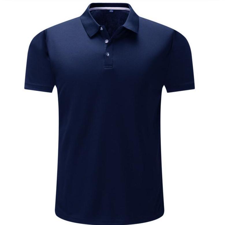 Einfarbiges Herren-Poloshirt