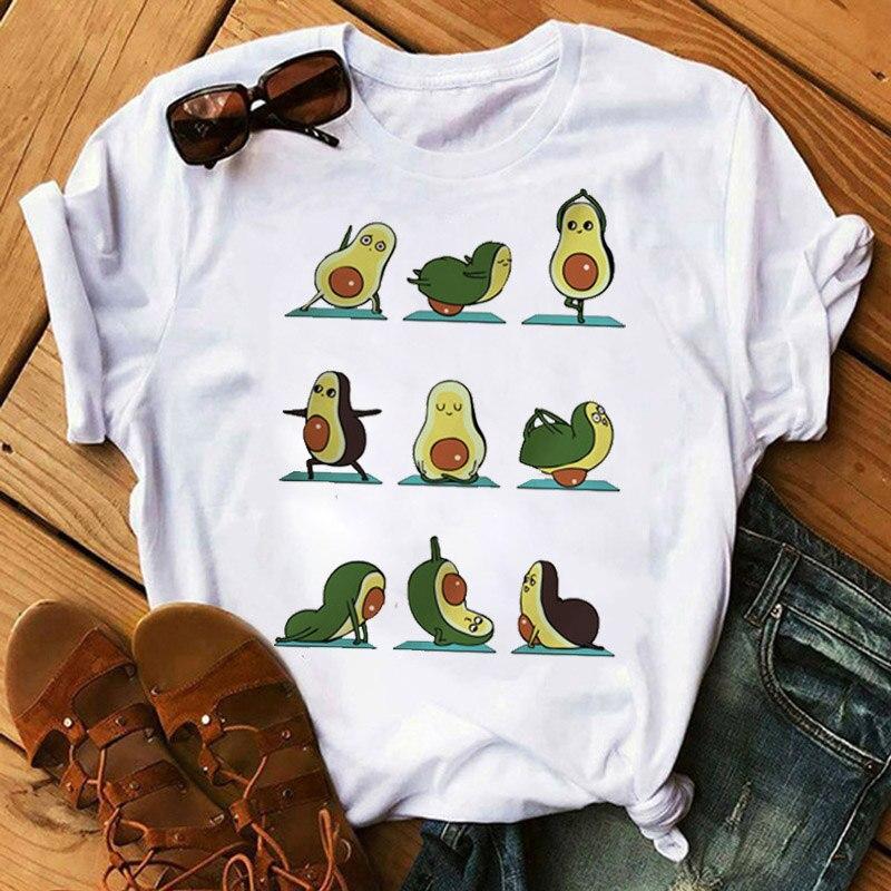 Damen-T-Shirt mit Avocado-Aufdruck