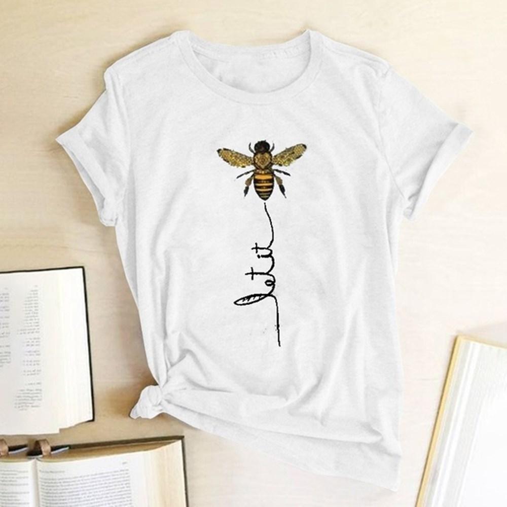 Damen T-Shirt mit Bienenmotiv