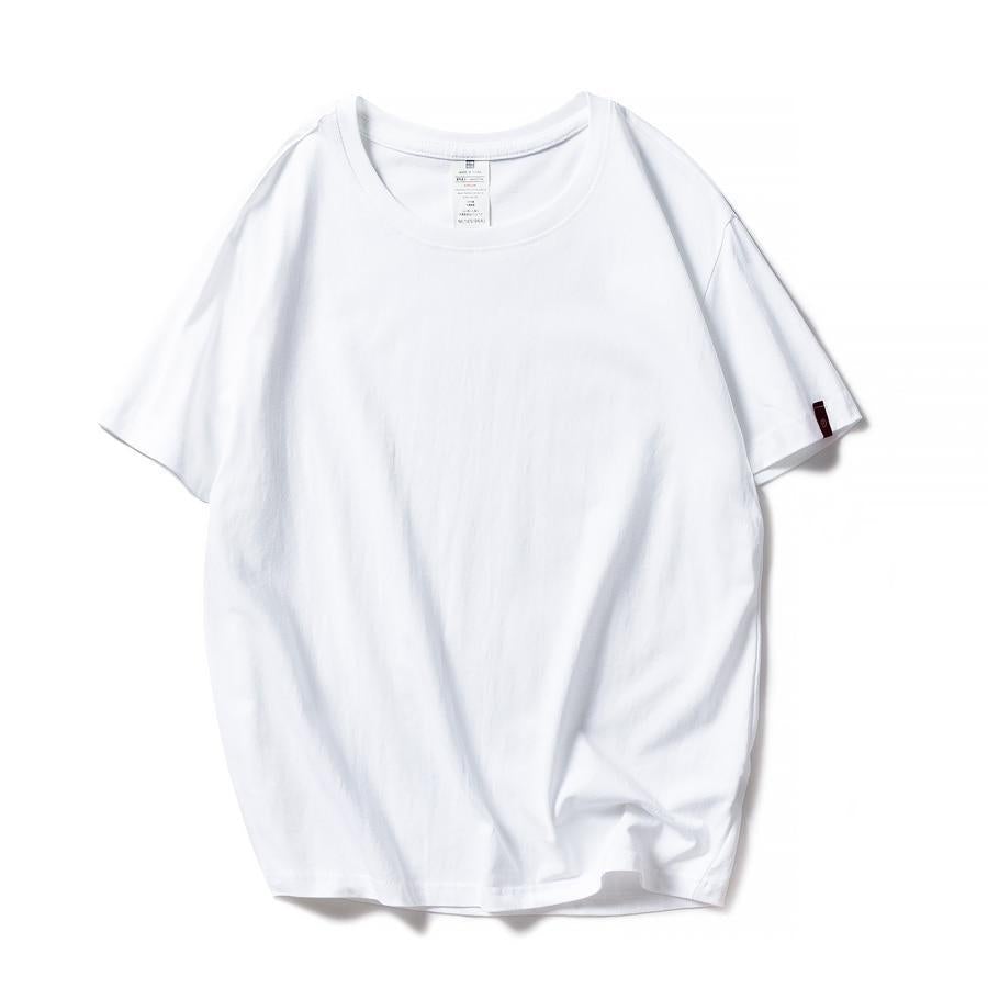 Einfarbiges Oversize-Damen-T-Shirt