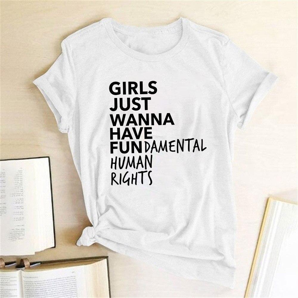 Damen T-Shirt mit Motto