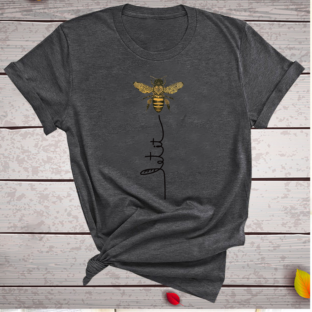 Damen T-Shirt mit Bienenmotiv