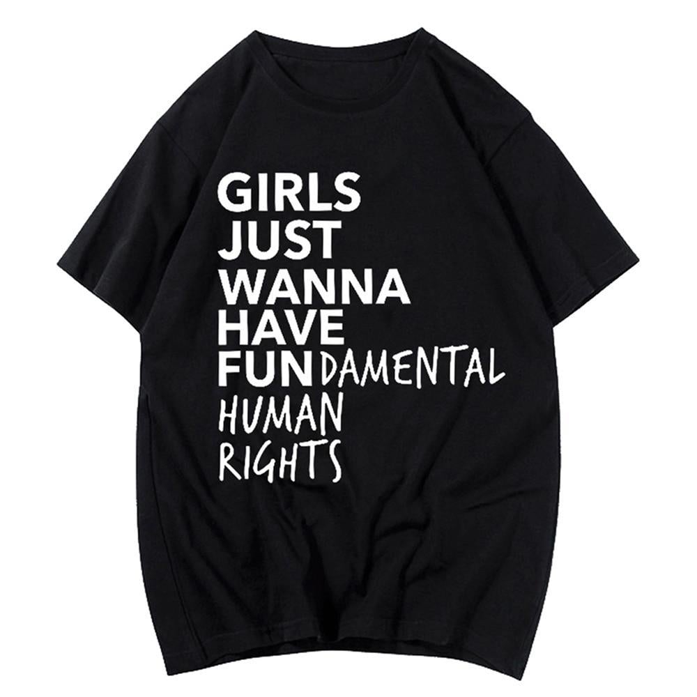 Damen T-Shirt mit Motto