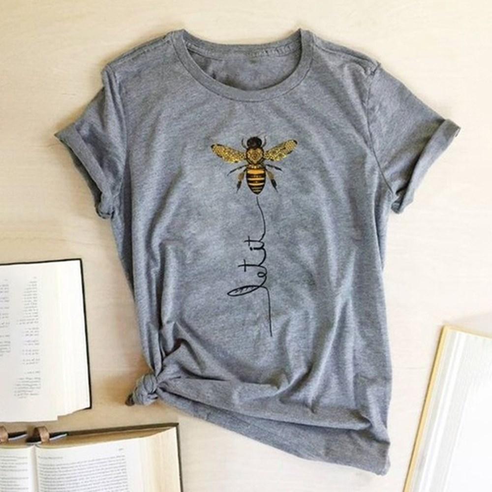 Damen T-Shirt mit Bienenmotiv