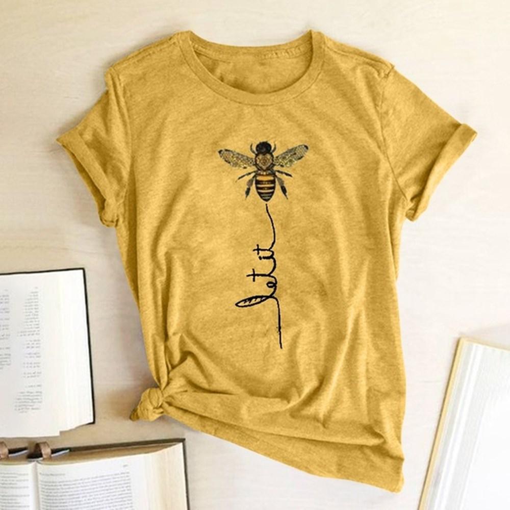 Damen T-Shirt mit Bienenmotiv