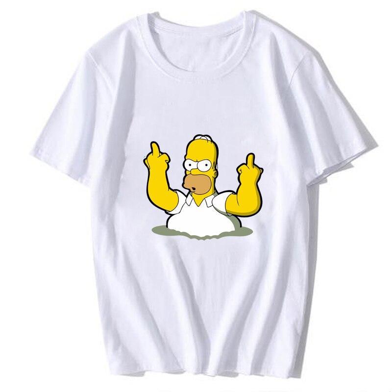 Herren-T-Shirt mit Homer-Motiv