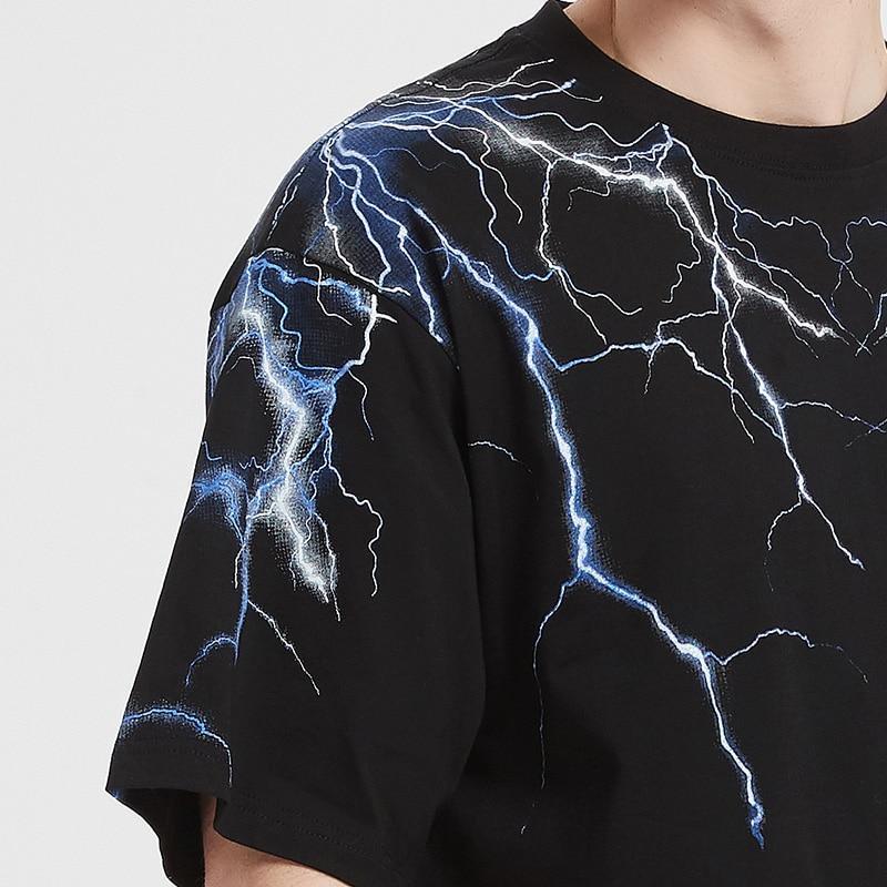 T-Shirt für Herren mit Gewitter