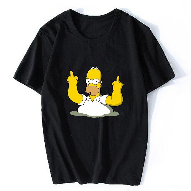 Herren-T-Shirt mit Homer-Motiv