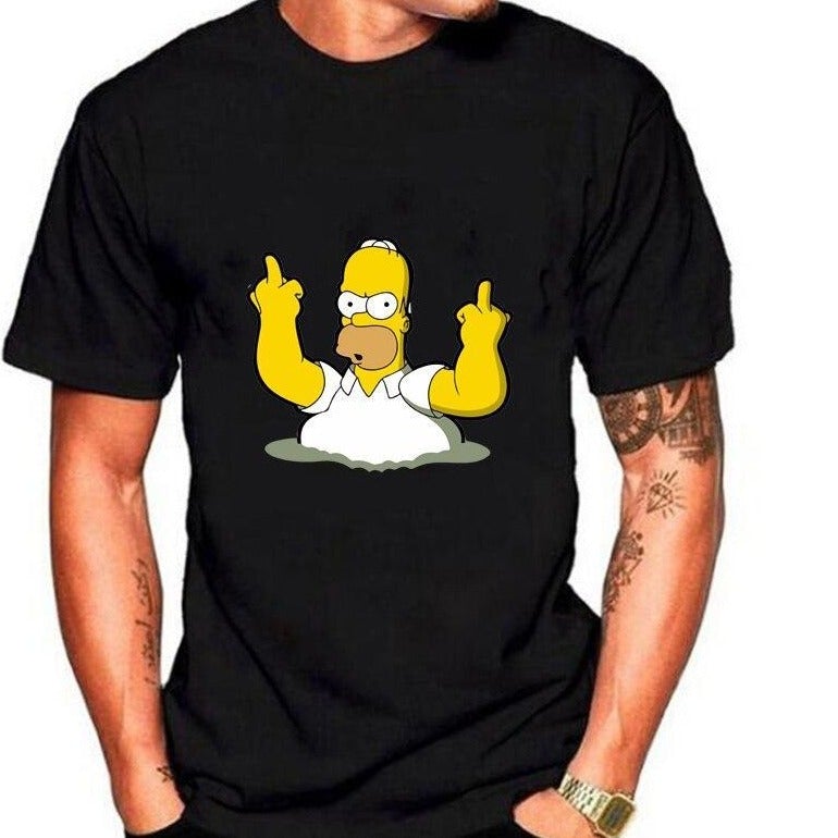 Herren-T-Shirt mit Homer-Motiv