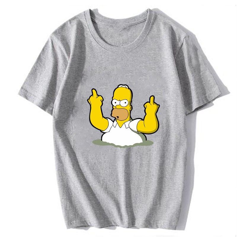 Herren-T-Shirt mit Homer-Motiv