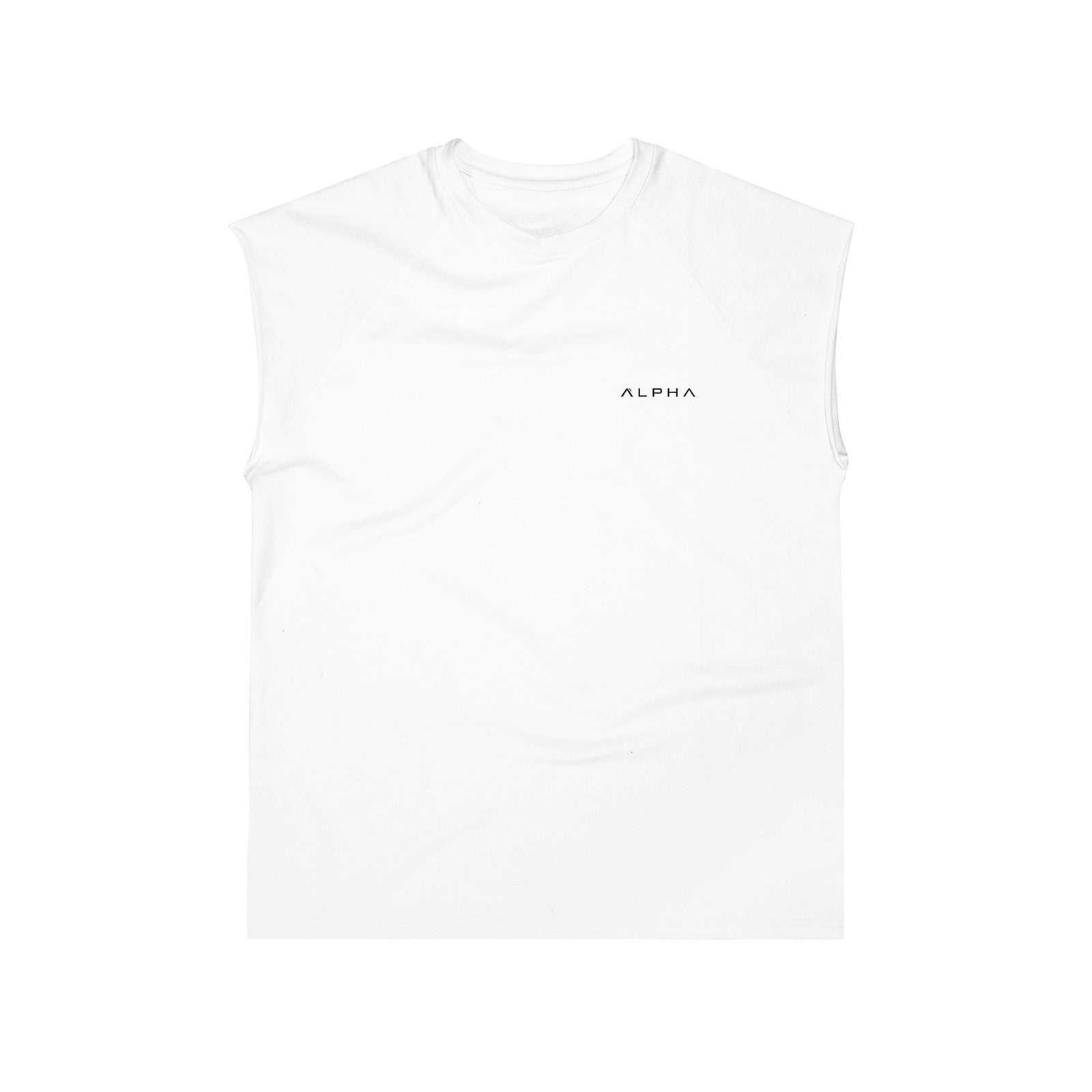 Herren-Tanktop mit kleiner Aufschrift