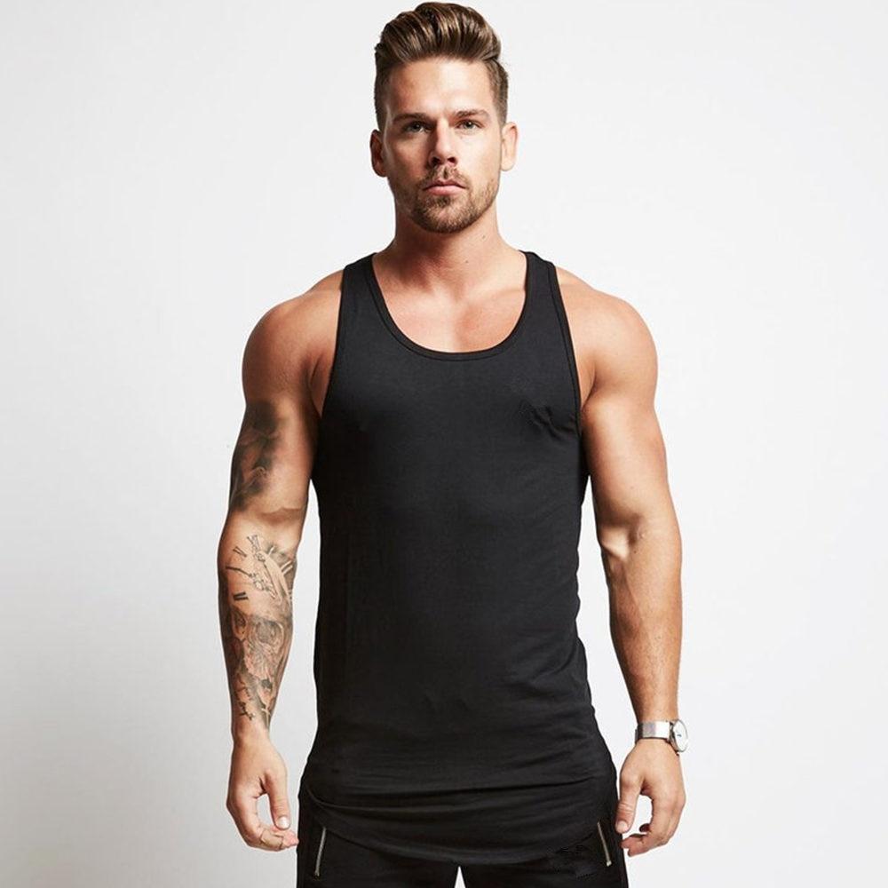 Figurbetontes Tanktop für Herren