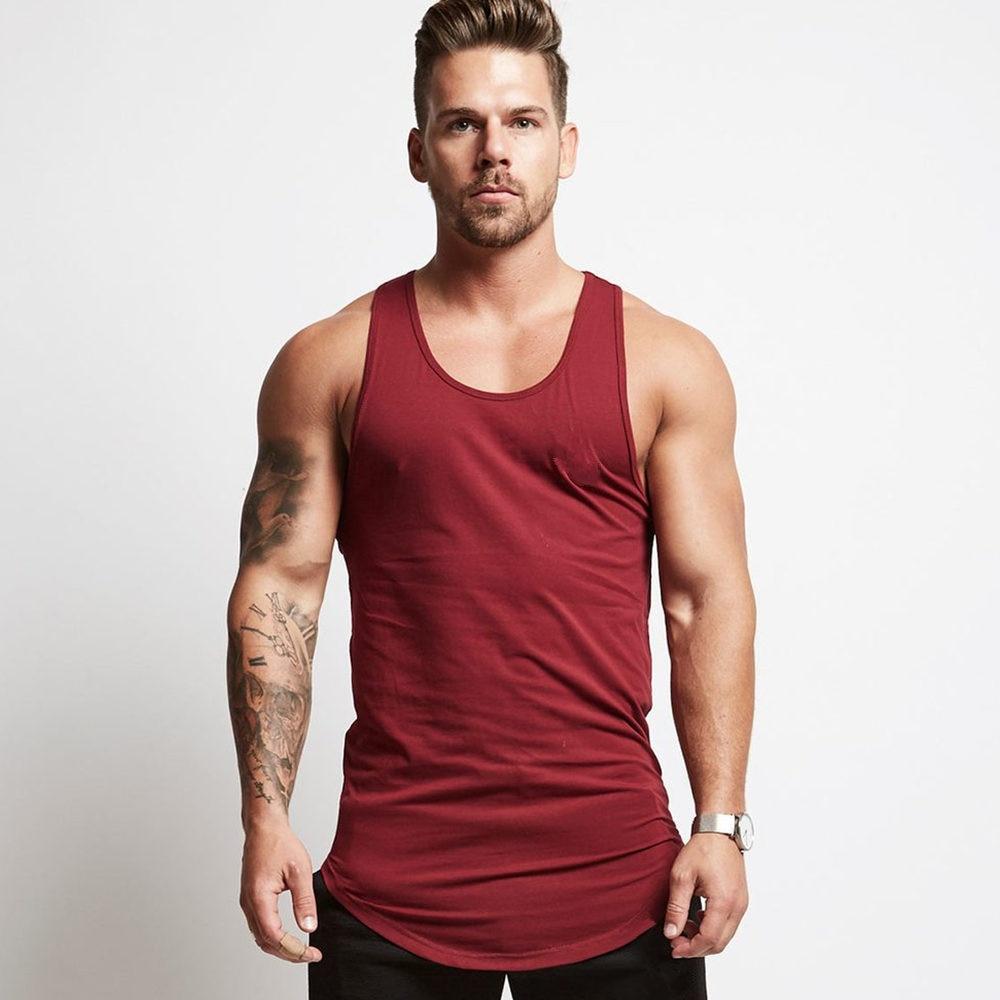 Figurbetontes Tanktop für Herren