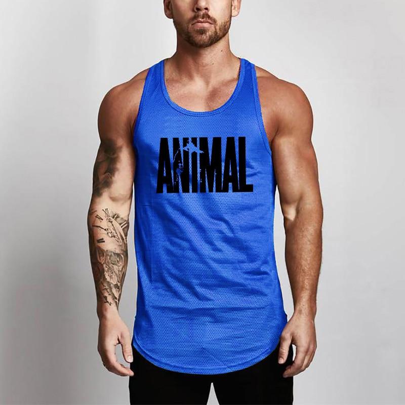 Herren-Tanktop mit Animal-Schriftzug