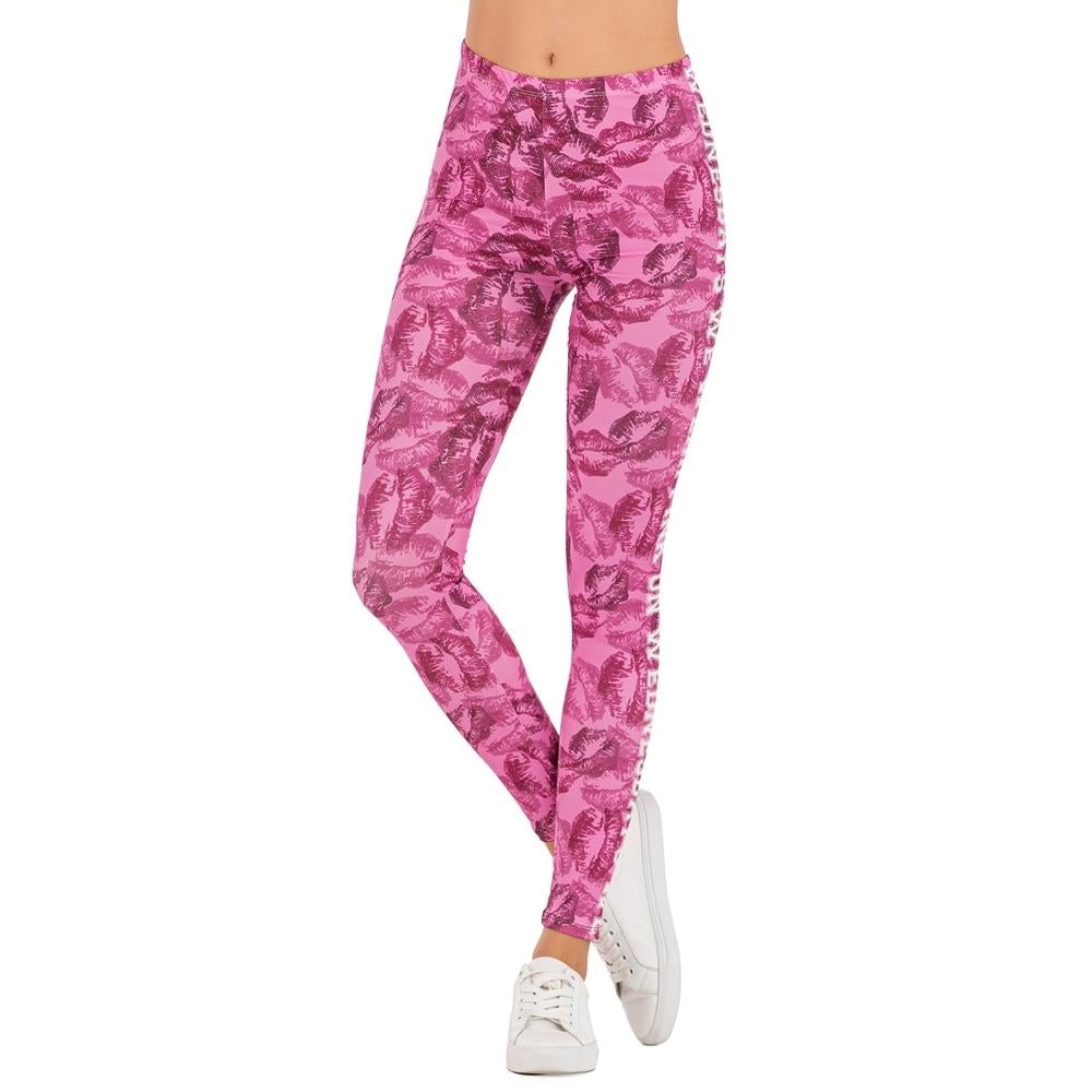 Bunt-gemusterte Leggings für Damen