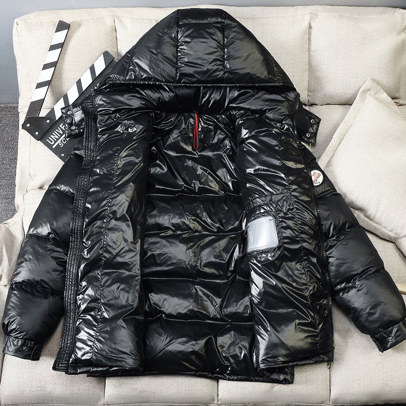 Dione | Herren Leicht Daunenjacke | Steppjacke Schwarz