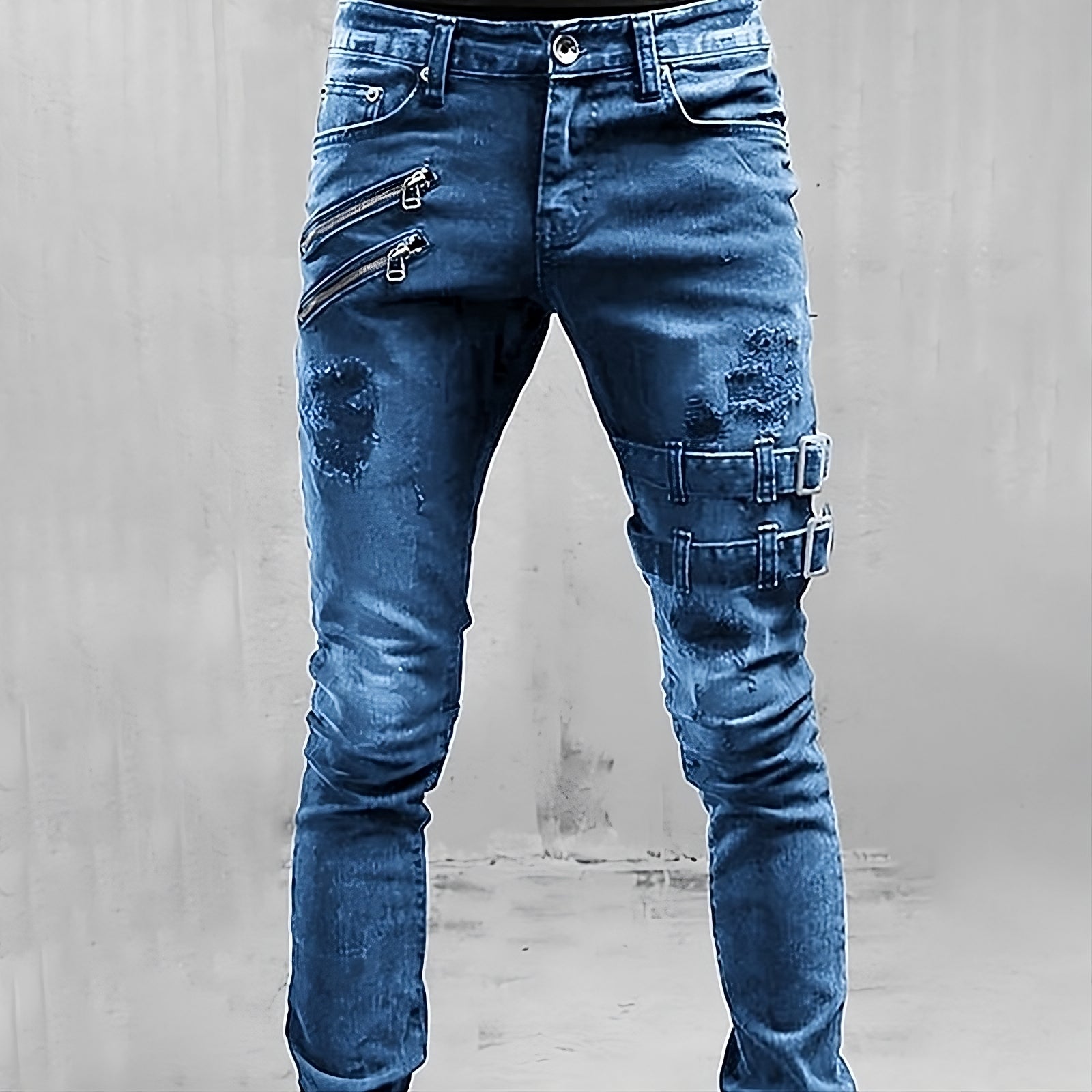 Jomar - Herren-Denim-Jeans