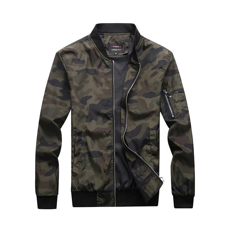 Camo-Übergangsjacke für Herren