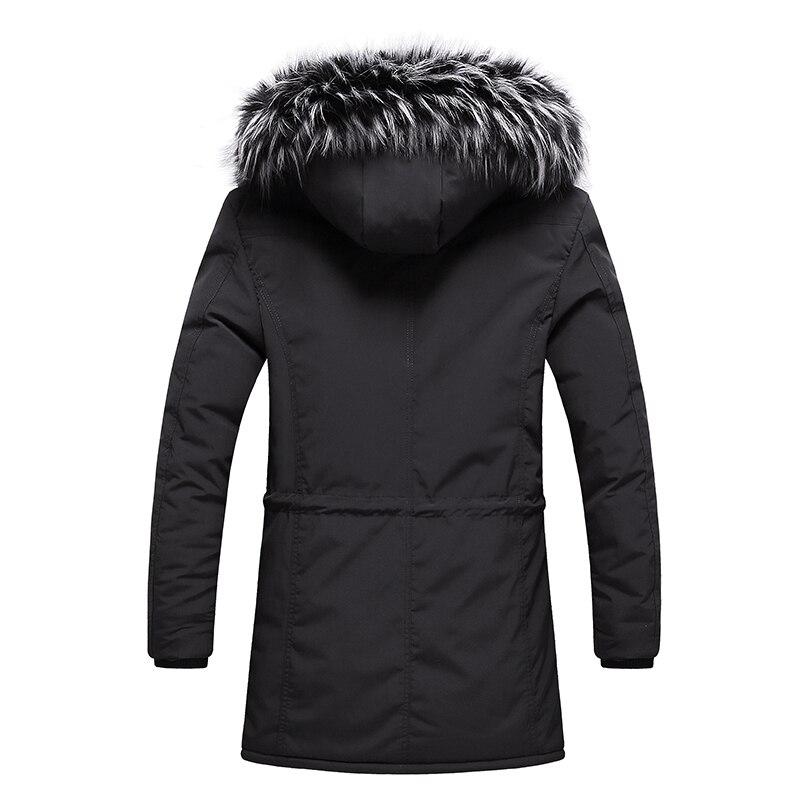 Herren Winterjacke mit Fell