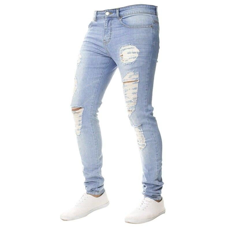 Zerrissene Jeans für Herren